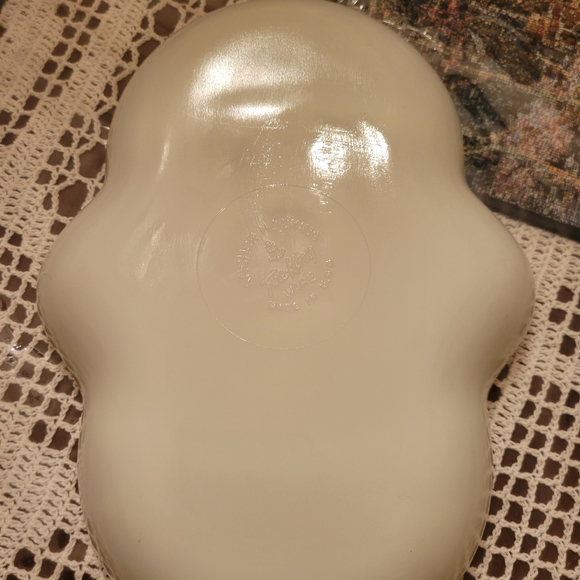 Vintage Fire King appetizer serving dish. - Picture 3 of 4